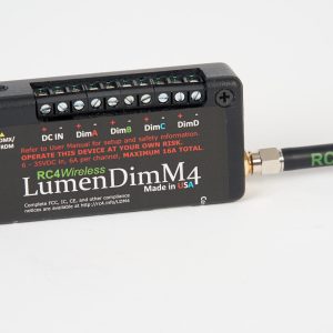 LumenDimM4 Four-Channel CRMX Wireless Dimmer
