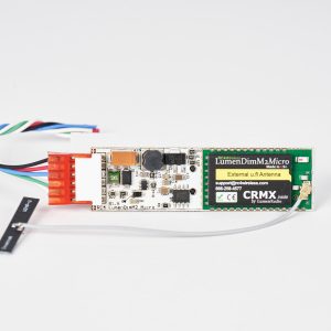LumenDimM2micro 2-Channel CRMX Wireless Dimmer (External Antenna)